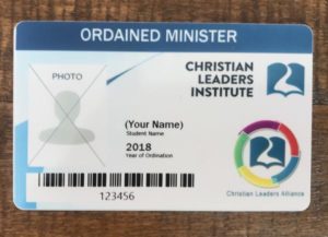 Ordained Clergy ID 