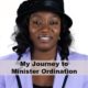 Journey to Minister Ordination