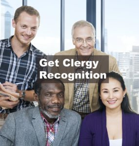 Get Clergy Recognition
