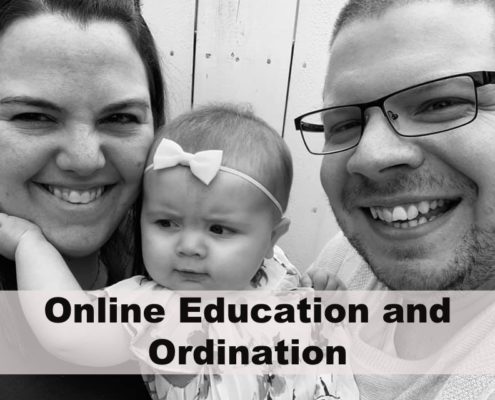 Online education and ordination