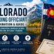 Colorado wedding officiant ordination and marriage license guide