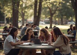 Christian students studying ministry together as part of the Catechumen journey at Christian Leaders Alliance