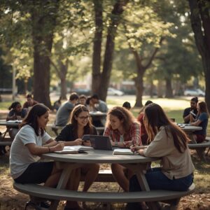 Christian students studying ministry together as part of the Catechumen journey at Christian Leaders Alliance