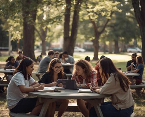 Christian students studying ministry together as part of the Catechumen journey at Christian Leaders Alliance