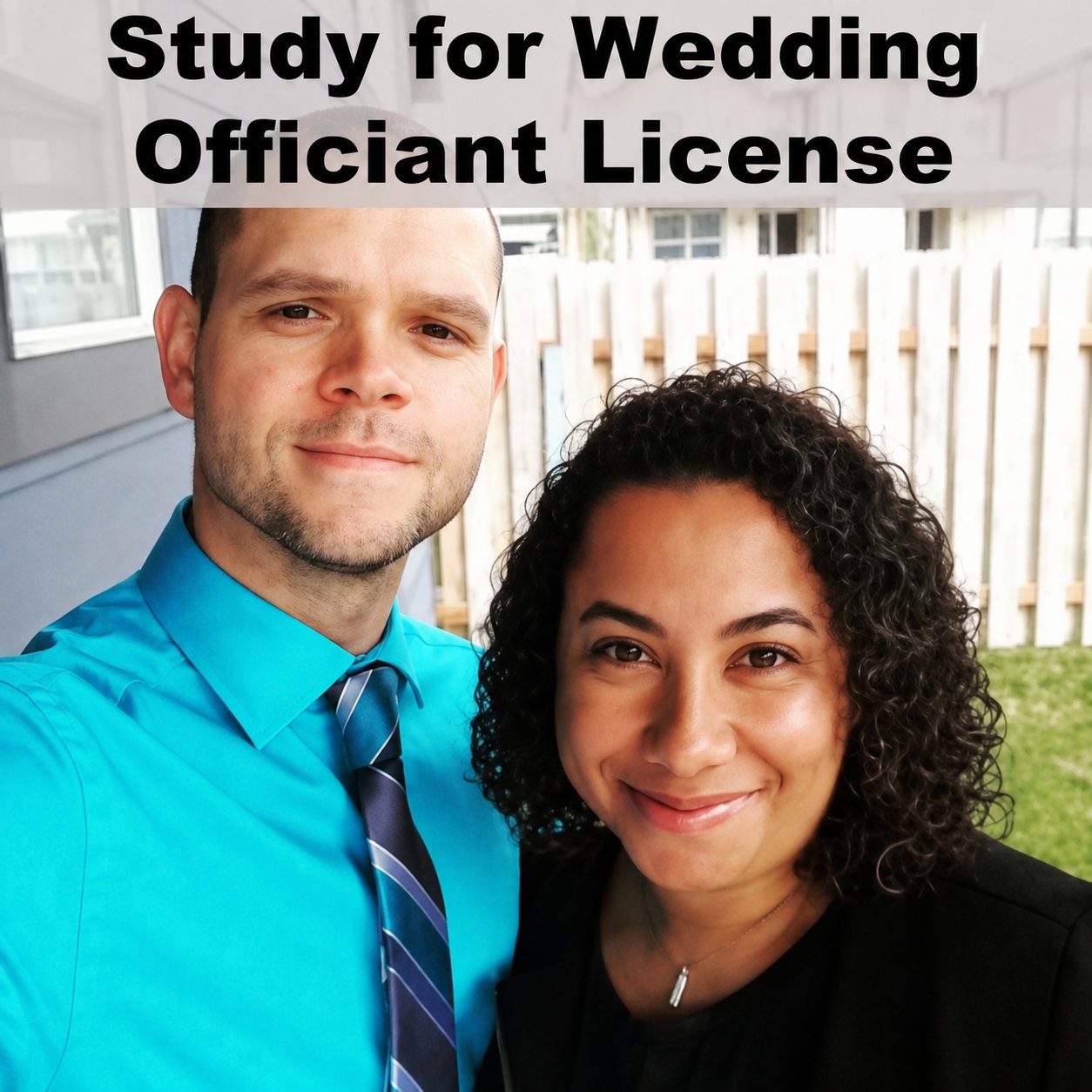 George Alvarado, Christian Leaders student and wedding officiant