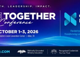 2026 Hope Together Conference banner featuring Christian Leaders, October 1–3, 2026 in Allen, Texas