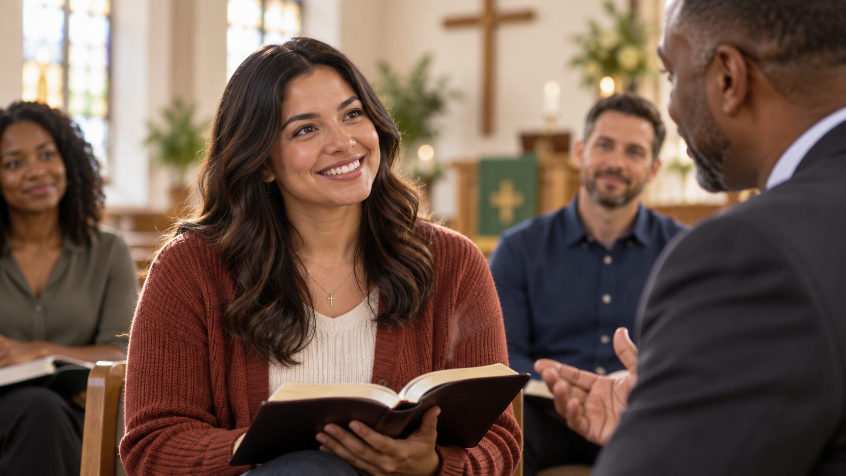 Christian leader beginning foundational ministry preparation