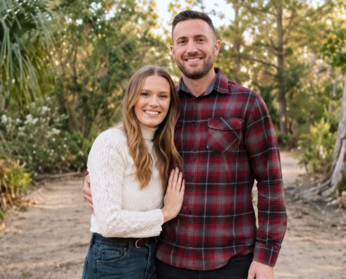 Clayton, Christian Leaders student and wedding officiant.